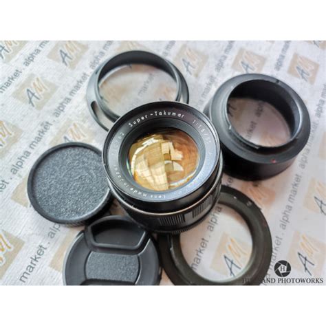 Jual Mulus Lensa Manual Fix Ring Flare Super Takumar Mm F Tajam