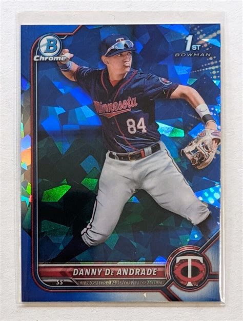 Bowman Chrome Sapphire Danny De Andrade St Bowman Bcp