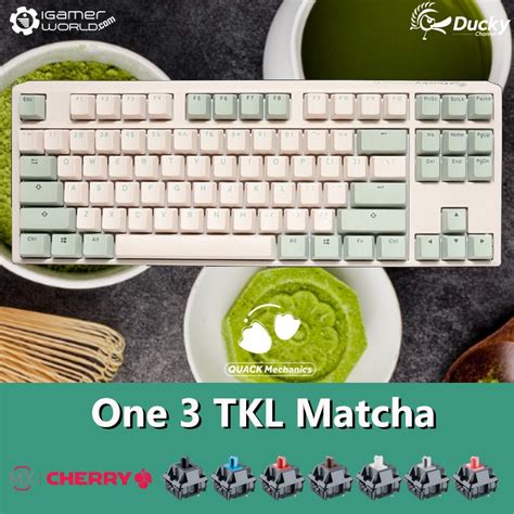 Jual Ducky One Tkl Matcha Hotswapabble Rgb Mechanical Gaming Keyboard