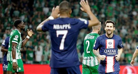 Messi, Mbappe and Neymar score as PSG beats Maccabi Haifa 3-1 in ...