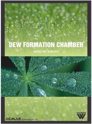 Dew formation-chamber | PDF