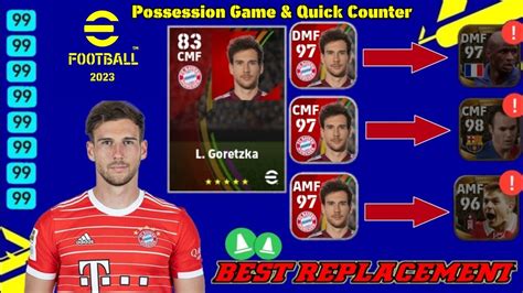 How To Train 97 Rated Leon Goretzka In Efootball 23 Mobile Posission