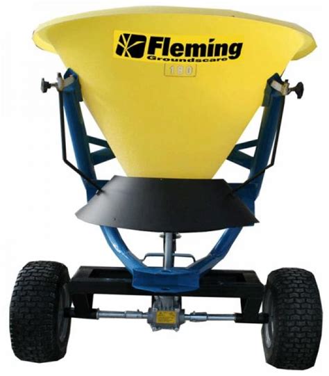 Fleming Trailed Fertiliser Spreaders For Sale MKM Agriculture