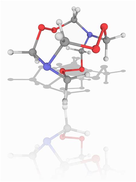 Hmtd Explosive Molecule Photograph By Laguna Designscience Photo