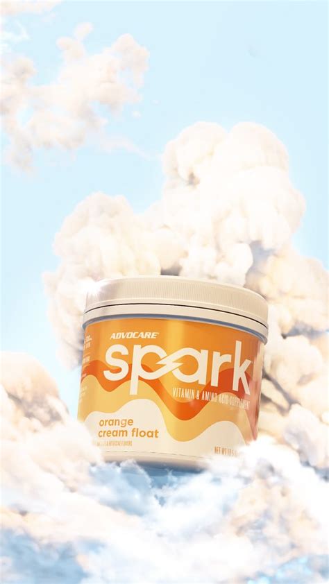 Spark Orange Cream Float Shareables Advocare Connect