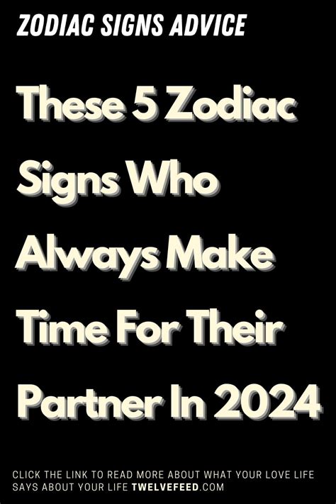 These 5 Zodiac Signs Who Always Make Time For Their Partner In 2024