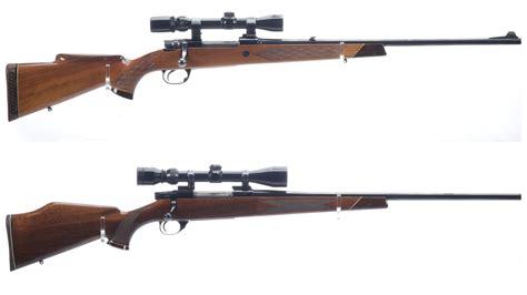 Two Bolt Action Rifles with Scopes | Rock Island Auction