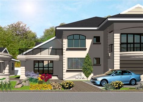 5 Bedroom Modern House Plans In Ghana | Psoriasisguru.com