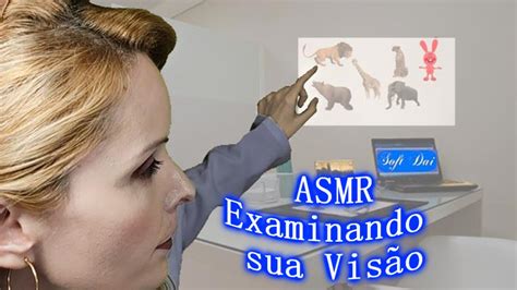 Asmr Oftalmologista Pedi Trica Examinando Sua Vis O Efeitos Digitais