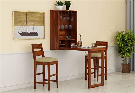 Indian Room Decor: Wall Bar Cabinet