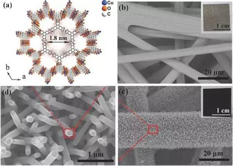 中科院物构所adv Funct Mater 用于高性能固态超级电容器的导电金属有机框架纳米线阵列电极