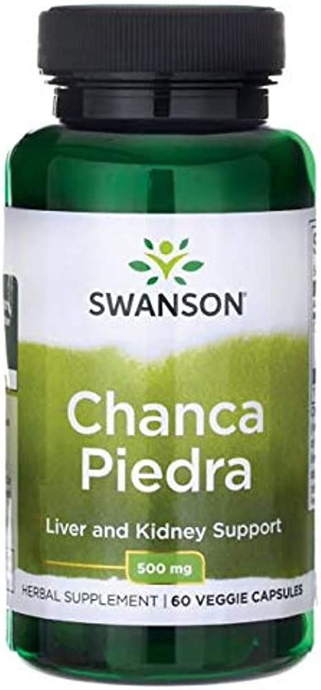 Swanson Full Spectrum Chanca Piedra 500mg 60 Vcaps