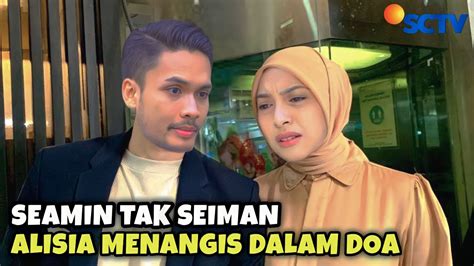 Seamin Tak Seiman Alisia Rininta Menangis Dalam Doa Randy Pangalila