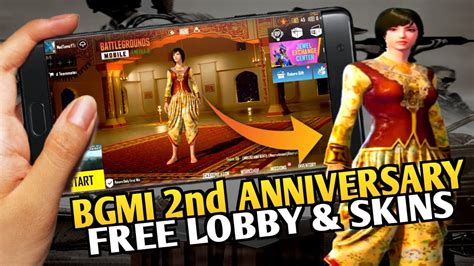 Bgmi Nd Anniversary Leaks Is Here Get Free Lobby Skins Youtube