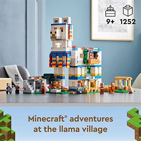 Lego Minecraft The Llama Village Farm House Toy Building Set