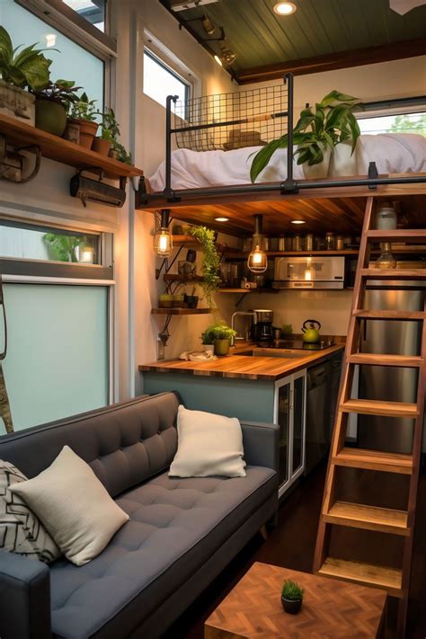 This 220 Square Foot Tiny Home Brilliantly Repurposes Urban Remnants