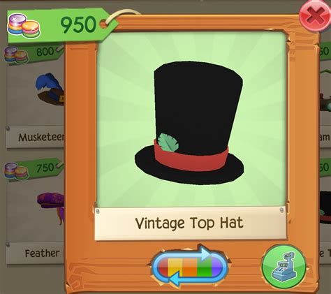 Vintage Top Hat Animal Jam Wiki Fandom