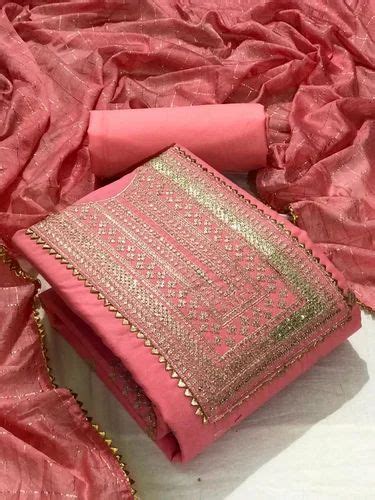 Prodigious Pink Color Wedding Wear Silk Sequence Work Salwar Suit At Rs