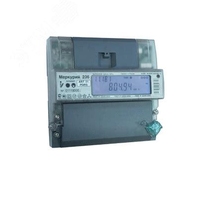 Счетчик электроэнергии Меркурий 236 АRT-02 PQRS трехф многотарифный, 5 ...