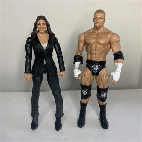 Wwe Mattel Stephanie Mcmahon Battle Pack Triple H Wrestling Figure