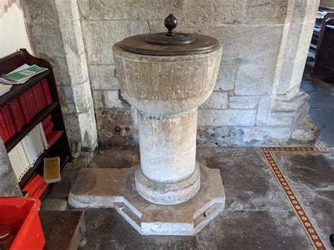 St Bartholomew S Church Font Fabian Musto Geograph Britain