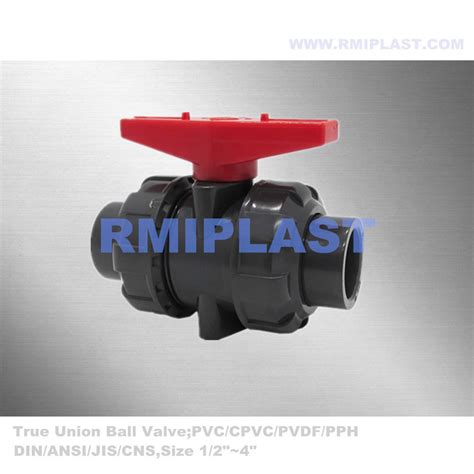 Plastic Pvc True Union Ball Valve Of Socket Welding Jis K A A A