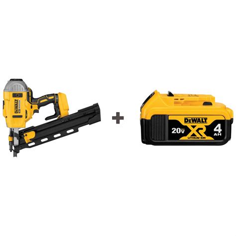 DEWALT, Framing, Combo, Cordless Nail Gun Kit - 386VL2|DCN21PLB/DCB204