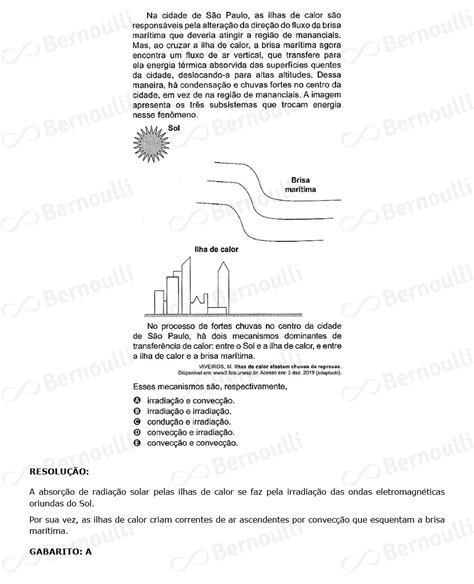 Enem 2021 2º Dia Amarelo Bernoulli Resolve