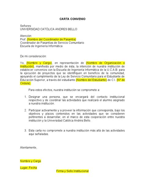 03 Formato Carta Convenio Pdf