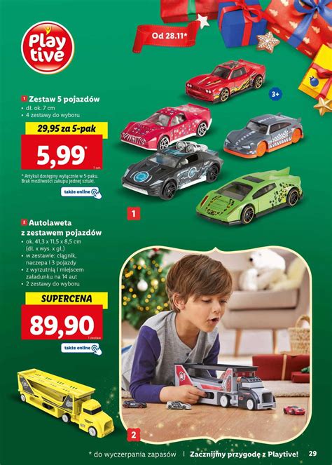 Lidl Katalog Zabawek 2022 Auto Laweta Z Pojazdami