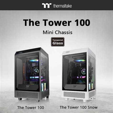 Thermaltake Announces The Tower 100 Mini Chassis