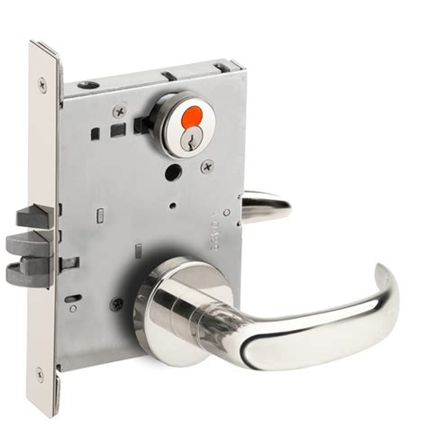 Schlage L9080t 17a 629 Mortise Lock Bright Stainless Steel