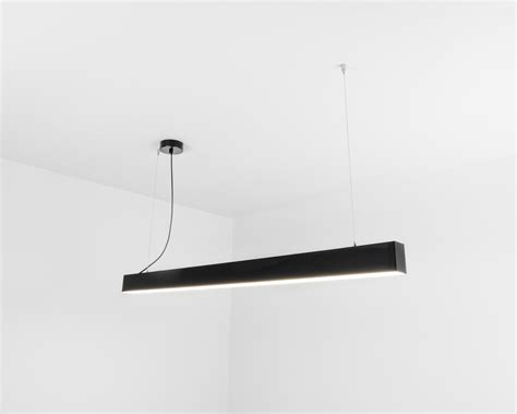 Lampa Liniowa Czarna 120cm 40W LED 4000lm 4000K