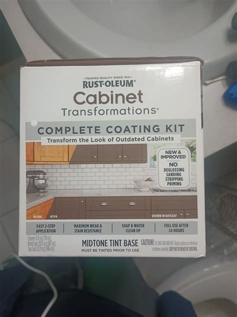 Cabinet Transformations Paint Midtone Tint Base Kit Includes Bottom And