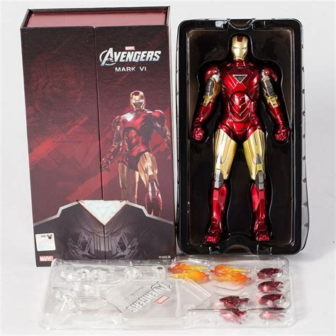 Zd Figura De Acción De Iron Man Mk17 Modelo De Cómic De Superhéroe