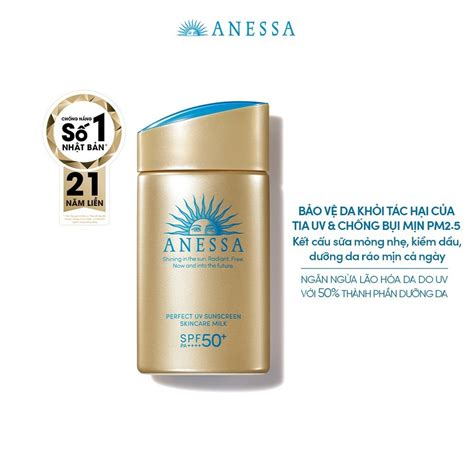 Anessa Sunscreen Perfect Uv Skin Care Milk Spf Pa Washington Mall