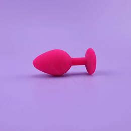 Plug Anal P Em Silicone Joia 4 Cores Exclusiva SexShop