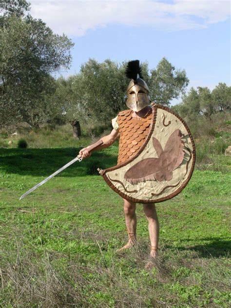 Ancient Thracian Peltast Warrior