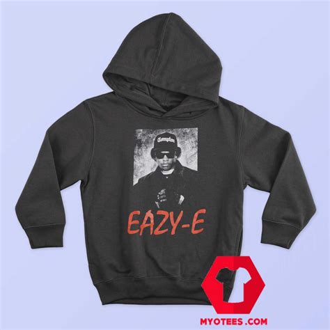 Eazy E Compton Hat Photo Vintage Hoodie On Sale | myotees.com