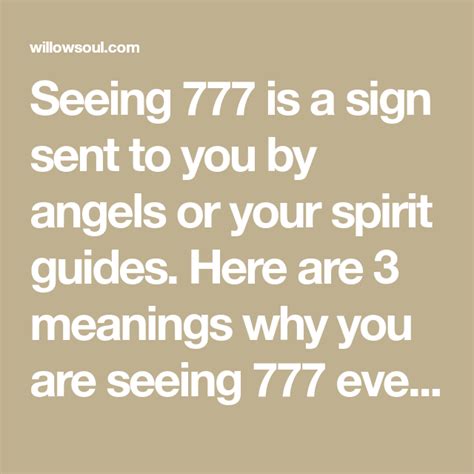 3 Reasons Why You Are Seeing 777 The Meaning Of 777 Meant To Be