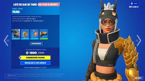 Nueva Skin Felina Nueva Tienda Fortnite Hoy De Septiembre Tienda