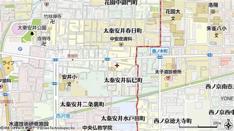 京都府京都市右京区太秦安井藤ノ木町 郵便番号 〒616 8071：マピオン郵便番号