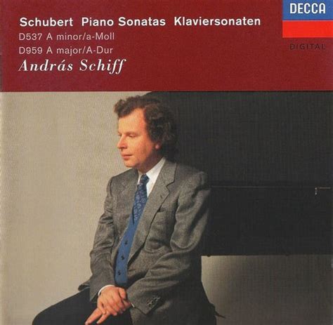 Franz Schubert Piano Sonatas Volume Andras Schiff Cd Album