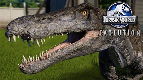 Allosaurus Vs Baryonyx Jurassic World Evolution Youtube