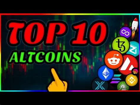 Top Altcoins Best Crypto Set To Explode Youtube