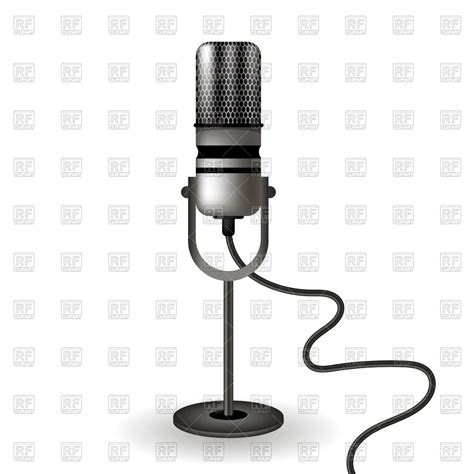 Mic Stand Vector At Vectorified Collection Of Mic Stand Vector