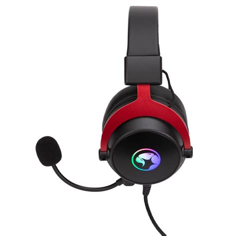 Headset Gamer Marvo HG9067 USB 7 1 RGB Drivers De 50mm Black HG9067