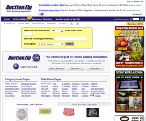 Auctionbyzip.com: Auction Zip - Live Auction Locator - Find Auctions ...