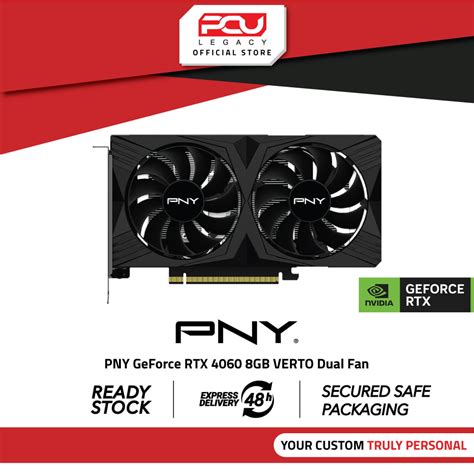 PNY GeForce RTX 4060 8GB VERTO Dual Fan - PCU Legacy