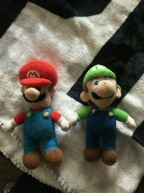 Super Mario Bros. Mario and Luigi Plush Keychain with Zipper Pocket | #2069510122